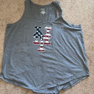 Women’s NY Yankees MLB crop top tank top